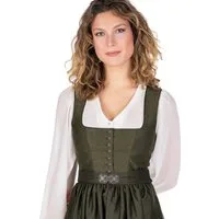 MarJo Dirndl Midi Dirndl 2tlg. - MEDLINGEN - olive