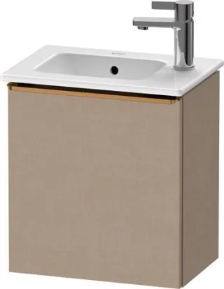 Duravit D-Neo Waschtischunterbau wandhängend Leinen Matt 410x274x440 mm - DE4259L04750000 DE4259L04750000