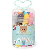 Legami Spiel LEGAMI Teddy Friends 12 Filzstifte Teddy Bear – waschbar