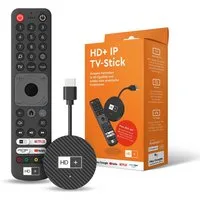 HD+ Streaming-Stick IP TV-Stick, Android TV, Inkl. 3 Monate HD+ IP, 4k UHD