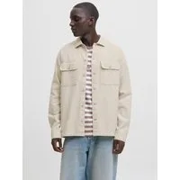Jack & Jones Langarmhemd JJECHARGE OVERSHIRT LS NOOS