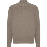 Clean Cut Copenhagen Bolero Clean Cut Copenhagen Oscar Half-Zip Knit (1-tlg)