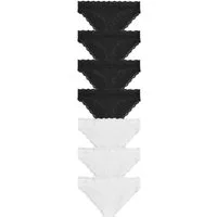 The Set Brasilslip The Set Brasilianische Slips Baumwolle, 7er-Pack (7-St)