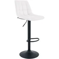 CLP Barhocker Mapun (1er), höhenverstellbar, Bodenschoner