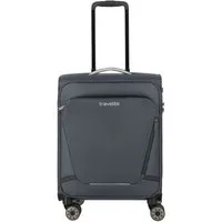 travelite Handgepäck-Trolley JETPACK Multi Light 4 Cabin, konzipiert für Condor & Ryanair, 4 Rollen, Weichgepäck-Koffer Handgepäck für die meisten gängigen Airlines