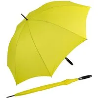 doppler® Stockregenschirm XXL Golfschirm, Partnerschirm für Damen und Herren, groß und stabil, uni-Sommerfarben - gelb