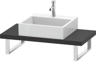 Duravit L-Cube Konsole Graphit Supermatt 800x480x45 mm - LC100C08080 LC100C08080