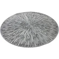 Tischdecke Tisch-Set CISY, Grau, Ø 38 cm