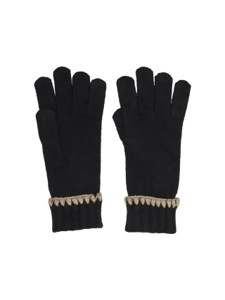 ONLY - ONLLEA LIFE EMBROIDERY GLOVES CC black - Gr. - ONE SIZE