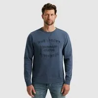 PME LEGEND Sweatshirt Crewneck gd terry mit Schriftzug
