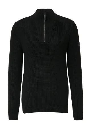 s.Oliver - Strickpullover schwarz - Gr. - S
