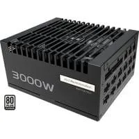 PRO-WS-3000P, PC-Netzteil schwarz, 4x 12-Pin High Power GPU, x PCIe, Kabelmanagement, 3000 Watt
