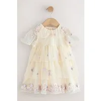 Next Meshkleid Besticktes Kleid aus Netzstoff (1-tlg)