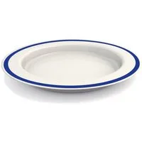 Ornamin Speiseteller ORNAMIN Großer Teller mit Kipp-Trick, (1 St), Esshilfe l Alltagshilfe l bruchstabil l Made in Germany
