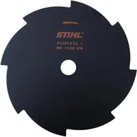 STIHL Motorsensenmesser Grasschneideblatt 230-8, 4001 713 3803, 230 mm Durchmesser