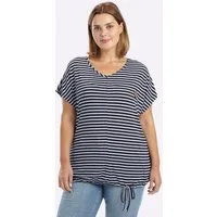 Sheego T-Shirt Kurzarm-Shirt Kurzarm