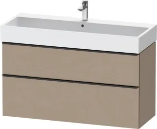 Duravit D-Neo Waschtischunterbau wandhängend Leinen Matt 1184x442x625 mm - DE43750BD750000 DE43750BD750000