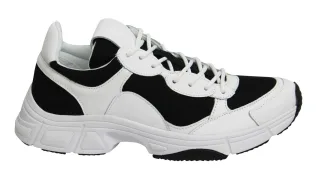 Calvin Klein Daxton Herren Weiß/Schwarze Trainer