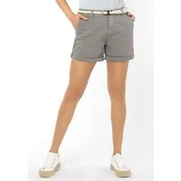 SUBLEVEL Chinoshorts Damen Shorts mit Gürtel kurze Hose für den Sommer Sommerhose, Bermudashorts, kurze Chinohose