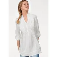 Aniston CASUAL Longbluse mit dekorativer Biesenverarbeitung