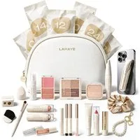 LAHAYE Adventskalender Beauty 2026 "be gorgeous" - (Set), 24 Beauty & Make-up Überraschungen