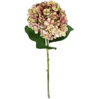 Kunstblume Künstliche Hortensie, I.GE.A., Höhe 47 cm, Einzelblume Stielblume Seidenblume Dekoblume für Vase, Hochzeit