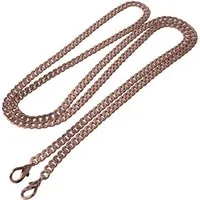EAZY CASE Schulterriemen Schulterriemen für Tasche Metall Wechselband Taschen Riemen, Taschenband zum Wechseln, Umhängeband schmal- Rosé