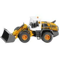 SUPER Liebherr L 566 Radlader, Modellfahrzeug gelb/grau