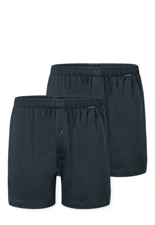 SCHIESSER - 2PACK Boxershorts nachtblau - Gr. - 9