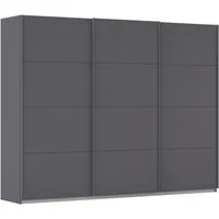 OTTO home Schwebetürenschrank Kleiderschrank Schrank Garderobe AGORDO mit Dekor- oder Hochglanzfront (Breiten 203/271/315/360 cm in drei Griff-Farben - NEU: Farbe SCHWARZ) durchdachte Innenausstattung, in 4 Breiten und 2 Höhen MADE IN GERMANY