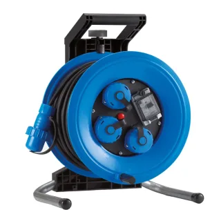 HEDI Kunststoff-Kabeltrommel Professional Plus Ø 320 mm, schwarz - K325N2TDI