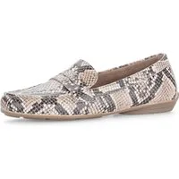 Gabor Slipper, Schlupfschuh, Frühlingsschuh, Businessschuh mit Zierriegel