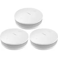 Smart Home Rauchmelderwarnmelder II weiß, 3er Pack