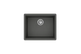 Hansgrohe Einbauspüle S530-F500 manuelle Ablaufgarnitur steingrau, 43362290 43362290