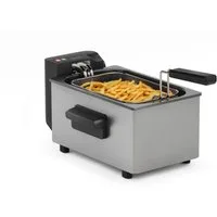 Tristar Fritteuse FR-9326, 2000 W, Edelstahl-Gehäuse, 3L, 190°C, Kaltzone, Cool-Touch-Gehäuse