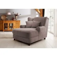 Home affaire XXL-Sessel Oase, B: 120 cm, Sitzhöhe: 50 cm - OTTO. Verlässliche Qualität., mit 2 Zierkissen & Massivholzfüße