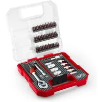 Einhell Bit-Set Einhell L-CASE 37-tlg. Bit- und Ratschen-Set (25-mm-Bits, Ratsche, Sch, 37-St., Einhell L-CASE 37-tlg. Bit- und Ratschen-Set (25-mm-Bits, Ratsche, Sch