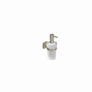 Kludi VELA S Glas-Seifenspender Stainless Brushed Nickel PVD, 25976N5 25976N5