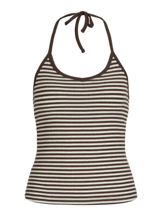 JJXX - JXSTELLA STR HALTERNECK TOP JRS vanilla ice - Gr. - XL