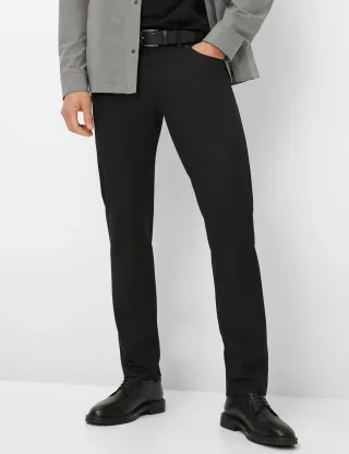 Brax Herren Five-Pocket-Hose Style CHUCK BLACK, schwarz, Gr. 33/30