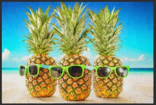 Fussmatte Ananas 6357 | Größe: 60 cm x 45 cm