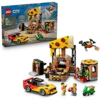 LEGO® Pizza-Liefererlebnis mit Fahrzeugen (60496), LEGO City Konstruktionsspielsteine, (494 St), Made in Europe