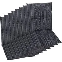 GO-DE Sitzauflage, (Set, 8 Auflagen), für Niederlehner
