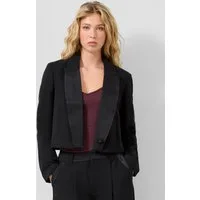 QS Jackenblazer Indoor-Blazer QS x Vanessa Mai, Kurzblazer