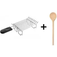 KitchenAid Toaster KitchenAid Brötchen-Röstaufsatz KTBW22 + gratis Holzlöffel