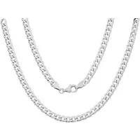 Firetti Kette ohne Anhänger Schmuck Geschenk Silber 925 Halsschmuck Halskette Panzerkette