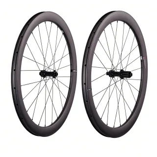 [EU Direct] CSC D272 UCI Certified 38mm Tubeless Ready Carbon Wheelset, 700C Disc Brake Center-Lock Wheels, 54T Thru Axl