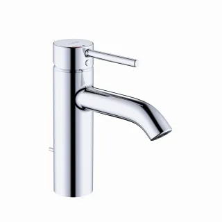 Kludi BOZZ Waschtischarmatur 100mm EcoPlus, Ablaufgarnitur chrom, 382930576WR4 382930576WR4