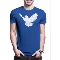 Urban Backwoods Print-Shirt Dove Of Peace Herren T-Shirt Taube Frieden Movement Friedenstaube (1-tlg) Symbol Logo Bewegung Agaibst