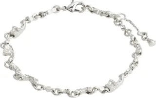 pilgrim - Organisch geformtes Kristallarmband - Hallie silver - Gr. - OS